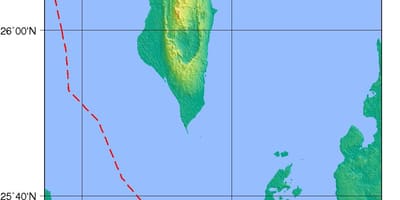 মানচিত্র, বাহরাইন শারীরিক